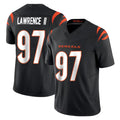 BIPIHUC C.Bengals #97 Dexter Lawrence II Player Black Vapor F.U.S.E. Limited Home Game Stitched Jerseys