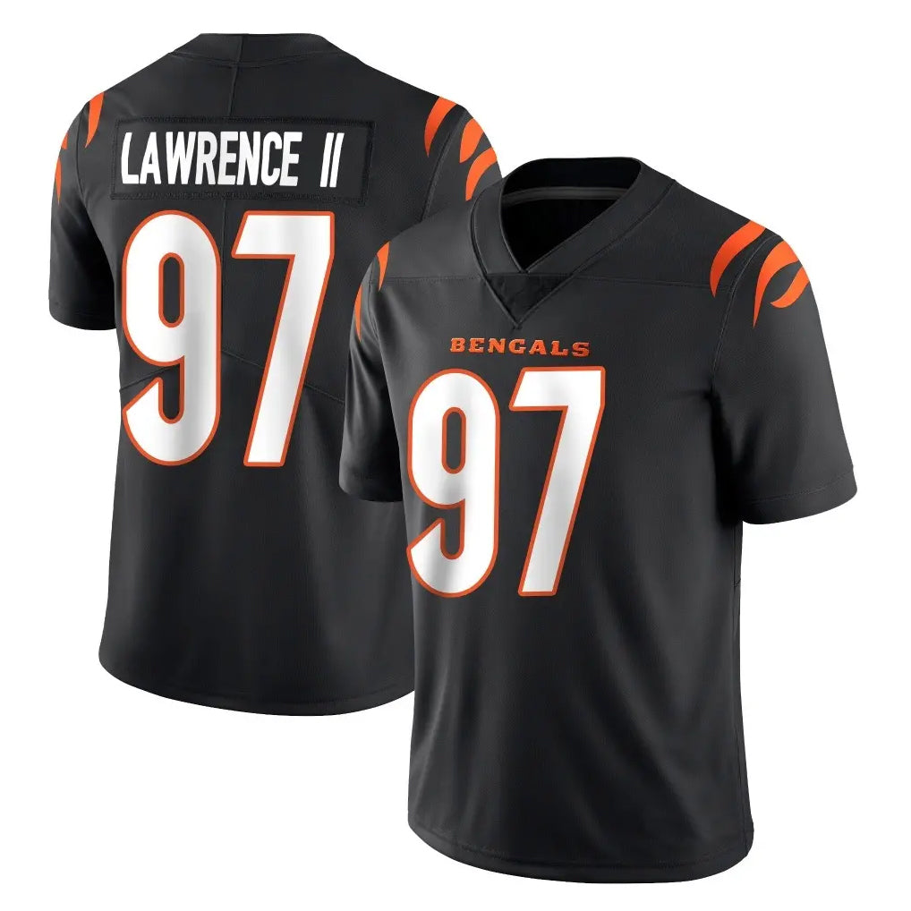 BIPIHUC C.Bengals #97 Dexter Lawrence II Player Black Vapor Untouchable Limited Home Game Stitched Jerseys
