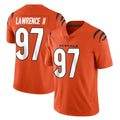 BIPIHUC C.Bengals #97 Dexter Lawrence II Player Orange Vapor Untouchable Limited Home Game Stitched Jerseys