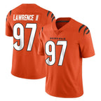 BIPIHUC C.Bengals #97 Dexter Lawrence II Player Orange Vapor Untouchable Limited Home Game Stitched Jerseys