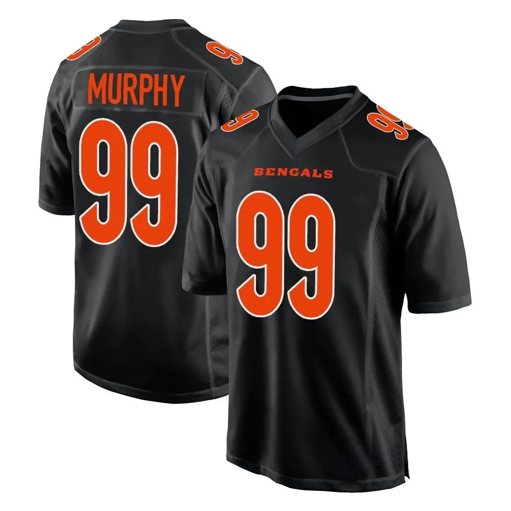 BIPIHUC C.Bengals #99 Myles Murphy Player Black Fashion Game Stitched Jerseys