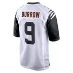 BIPIHUC C.Bengals #9 Joe Burrow Player White Alternate Home Game Stitched Jerseys