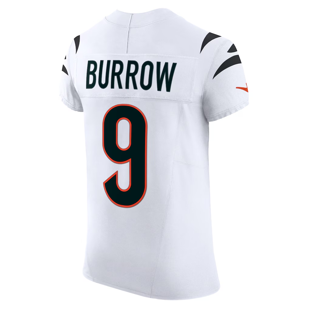 BIPIHUC C.Bengals #9 Joe Burrow White Vapor F.U.S.E. Elite Stitched Jerseys