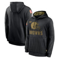 BIPIHUC C.Browns Black Salute to Service Pullover Hoodies Limited Blank Player Stitched Jerseys