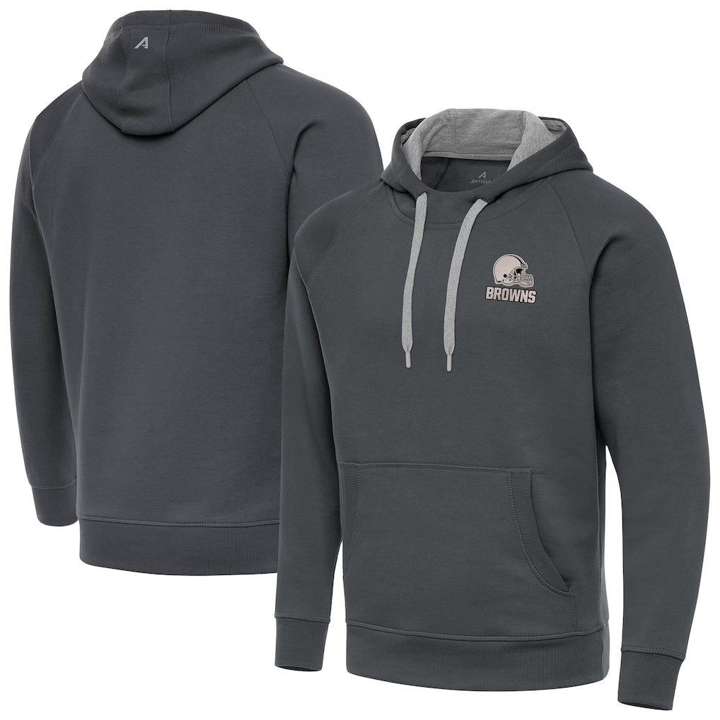 BIPIHUC C.Browns Gray Brushed Carbon Pullover Hoodie Blank Player Limited Stitched Jerseys
