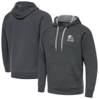 BIPIHUC C.Browns Gray Brushed Carbon Pullover Hoodie Blank Player Limited Stitched Jerseys
