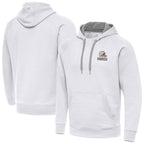 BIPIHUC C.Browns White Brushed Carbon Pullover Hoodie Blank Player Limited Stitched Jerseys