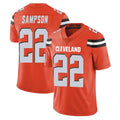 BIPIHUC C.Browns #22 Dylan Sampson Player Orange Alternate Vapor Untouchable Limited Home Game Stitched Jerseys
