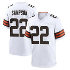 BIPIHUC C.Browns #22 Dylan Sampson Player White Home Game Stitched Jerseys