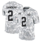 BIPIHUC C.Browns #2 Shedeur Sanders Player Arctic Camo Salute to Service Limited Home Game Stitched Jerseys