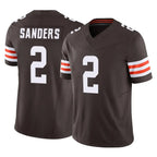 BIPIHUC C.Browns #2 Shedeur Sanders Player Brown Vapor F.U.S.E. Limited Home Game Stitched Jerseys