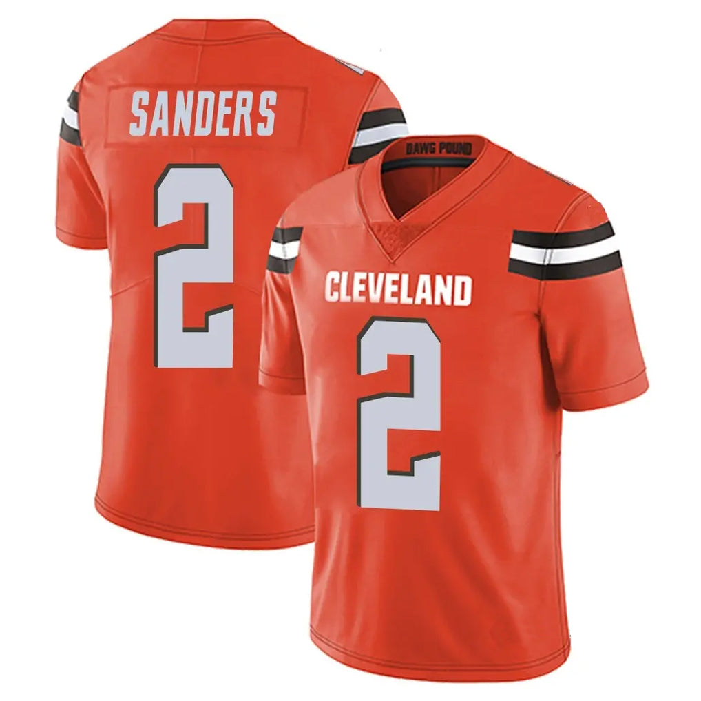 BIPIHUC C.Browns #2 Shedeur Sanders Player Orange Alternate Vapor Untouchable Limited Home Game Stitched Jerseys