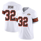 BIPIHUC C.Browns #32 Jim Brown Player White Limited  Vapor 1946 Collection Alternate Game Stitched Jerseys