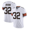 BIPIHUC C.Browns #32 Jim Brown Player White Vapor Untouchable Limited Home Game Stitched Jerseys