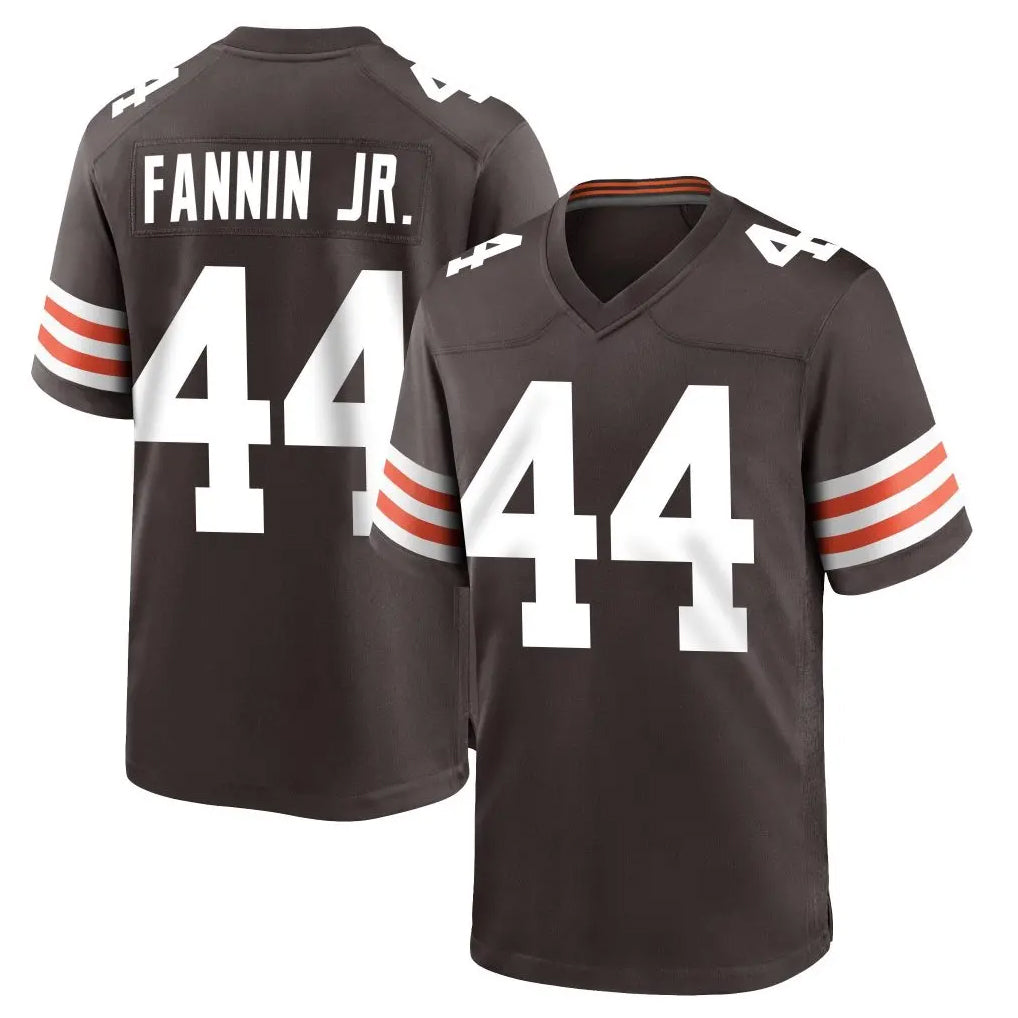 BIPIHUC C.Browns #44 Harold Fannin Jr. Player Brown Home Game Stitched Jerseys