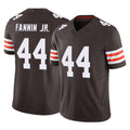 BIPIHUC C.Browns #44 Harold Fannin Jr. Player Brown Vapor F.U.S.E. Limited Home Game Stitched Jerseys