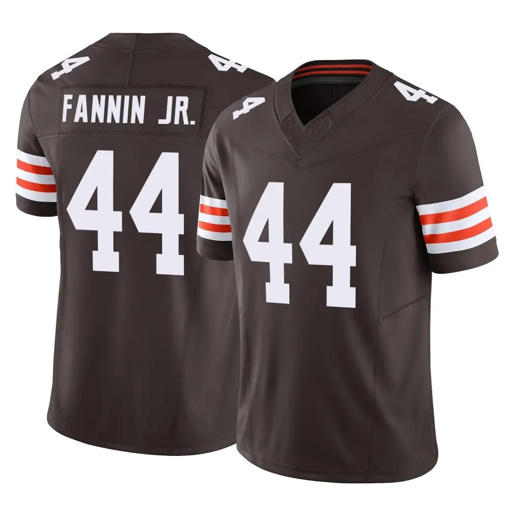 BIPIHUC C.Browns #44 Harold Fannin Jr. Player Brown Vapor F.U.S.E. Limited Home Game Stitched Jerseys