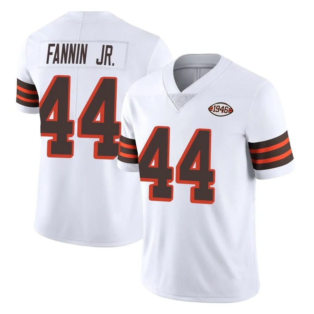 BIPIHUC C.Browns #44 Harold Fannin Jr. Player White Limited  Vapor 1946 Collection Alternate Game Stitched Jerseys