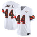 BIPIHUC C.Browns #44 Harold Fannin Jr. Player White Limited Vapor F.U.S.E. Alternate Game Stitched Jerseys