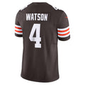 BIPIHUC C.Browns #4 Deshaun Watson Brown Vapor F.U.S.E. Limited Stitched Jerseys