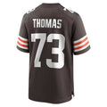 BIPIHUC C.Browns #73 Joe Thomas Brown Retired Player Game Stitched Jerseys