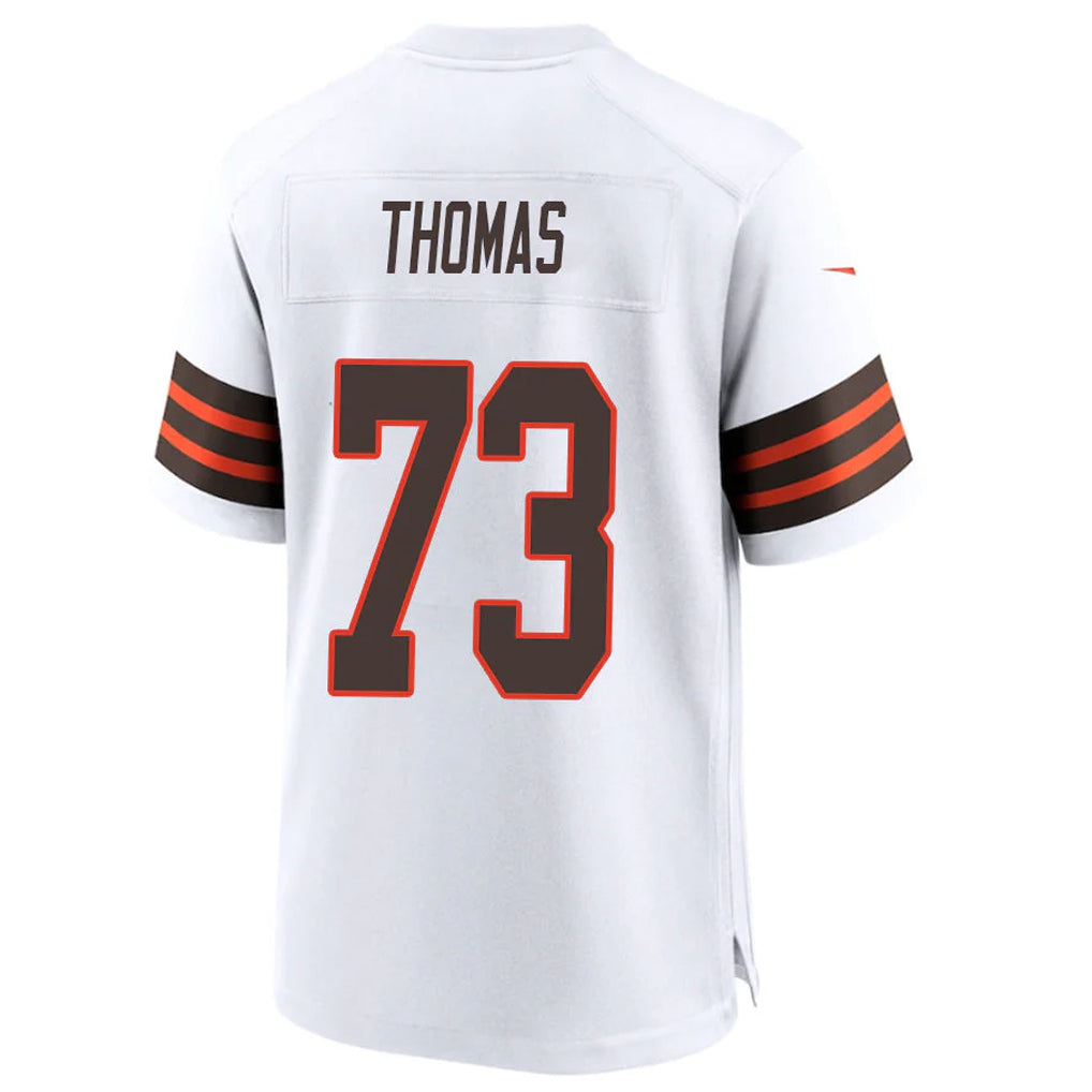 BIPIHUC C.Browns #73 Joe Thomas Player White Alternate Home Game Stitched Jerseys