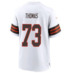 BIPIHUC C.Browns #73 Joe Thomas Player White Alternate Home Game Stitched Jerseys