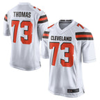 BIPIHUC C.Browns #73 Joe Thomas Player White Limited Home Game Stitched Jerseys