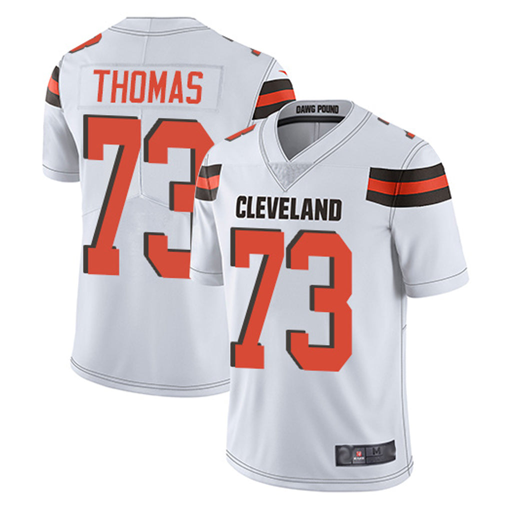 BIPIHUC C.Browns #73 Joe Thomas Player White Vapor Limited Home Game Stitched Jerseys