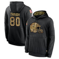 BIPIHUC C.Browns #80 Jamari Thrash Player Black Salute to Service Pullover Hoodies Limited Stitched Jerseys