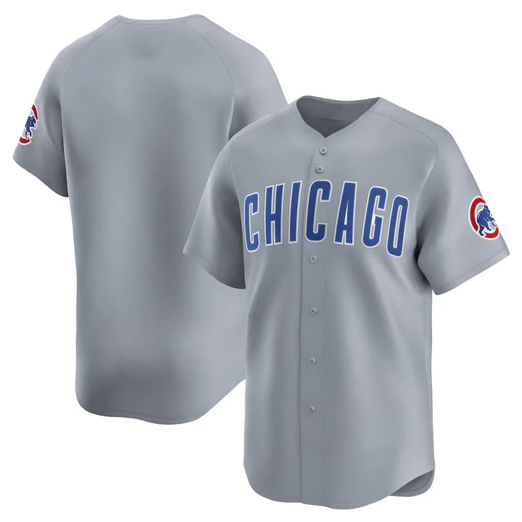 BIPIHUC C.Cubs Gray Road Limited Home Game Blank Player Stitched Jerseys