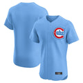 BIPIHUC C.Cubs Light Blue Limited Elite Home Game Blank Player Stitched Jerseys