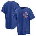 BIPIHUC C.Cubs Royal Home Game Blank Player Stitched Jerseys