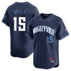 BIPIHUC C.Cubs #15 Carson Kelly Player Navy City Connect Limited Home Stitched Jerseys