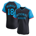 BIPIHUC C.Cubs #18 Shota Imanaga Player Navy National League All-Star Limited Elite Game Home Stitched Jerseys