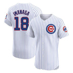 BIPIHUC C.Cubs #18 Shota Imanaga Player White Limited Elite Home Game Stitched Jerseys
