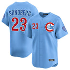 BIPIHUC C.Cubs #23 Ryne Sandberg Player Light Blue Limited Home Stitched Jerseys