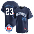BIPIHUC C.Cubs #23 Ryne Sandberg Player Navy City Connect 150th Anniversary Limited Home Stitched Jerseys