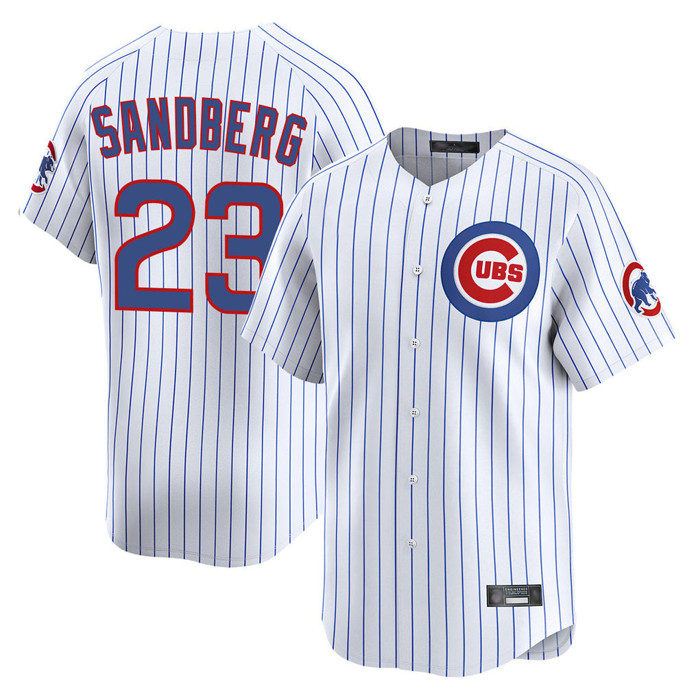 BIPIHUC C.Cubs #23 Ryne Sandberg Player White Limited Home Game Stitched Jerseys
