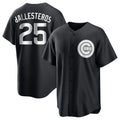 BIPIHUC C.Cubs #25 Mois¡§|s Ballesteros Player Black Game Stitched Jerseys