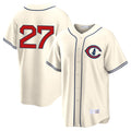 BIPIHUC C.Cubs #27 Seiya Suzuki Player Cream Field of Dreams Home Game Stitched Jerseys