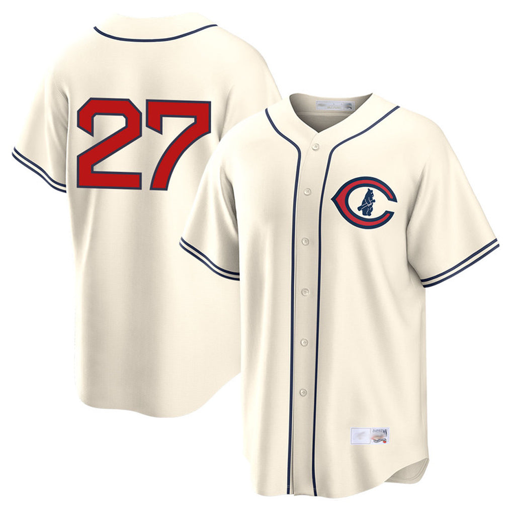 BIPIHUC C.Cubs #27 Seiya Suzuki Player Cream Field of Dreams Home Game Stitched Jerseys