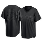 BIPIHUC C.Cubs #29 Michael Busch Player Black T-shirt Home Game Stitched Jerseys