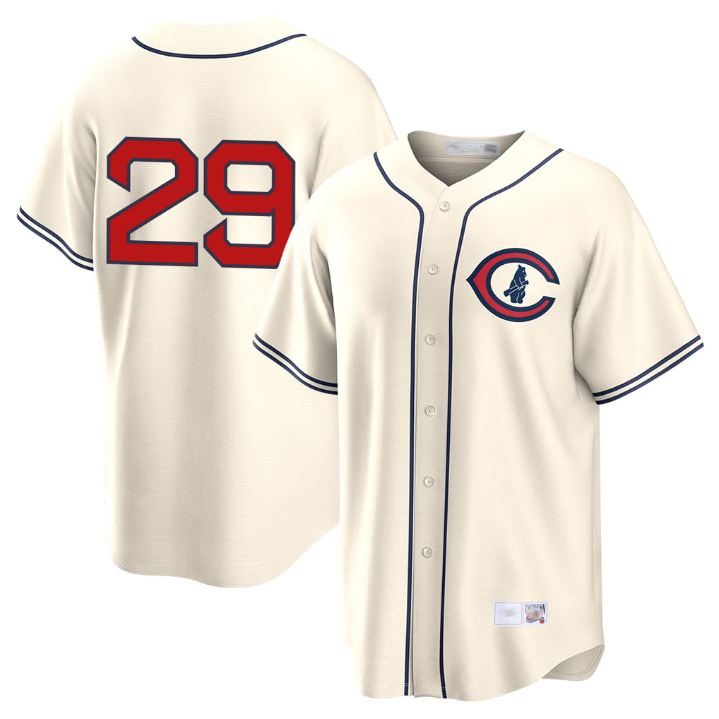 BIPIHUC C.Cubs #29 Michael Busch Player Cream Field of Dreams Home Game Stitched Jerseys