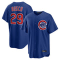 BIPIHUC C.Cubs #29 Michael Busch Player Royal Home Game Stitched Jerseys