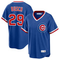 BIPIHUC C.Cubs #29 Michael Busch Player Royal T-shirt Cooperstown Collection Limited Stitched Jerseys