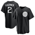 BIPIHUC C.Cubs #2 Nico Hoerner Player Black Game Stitched Jerseys