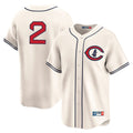 BIPIHUC C.Cubs #2 Nico Hoerner Player Cream Field of Dreams Limited Home Game Stitched Jerseys