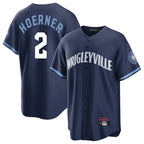 BIPIHUC C.Cubs #2 Nico Hoerner Player Navy City Connect Home Game Stitched Jerseys