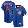 BIPIHUC C.Cubs #2 Nico Hoerner Player Royal T-shirt Cooperstown Collection Limited Stitched Jerseys